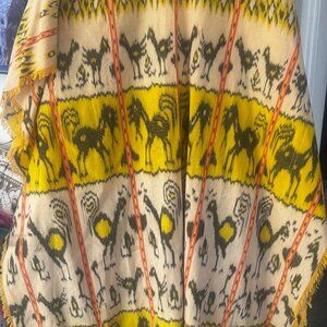 "Hera" Yellow Hand-Loomed Kimono from Bali